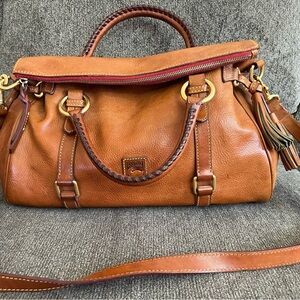 Dooney & Bourke Natural Florentine Satchel Large